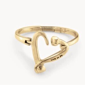 Uno de 50 Nailed Heart Bangle Bracelet